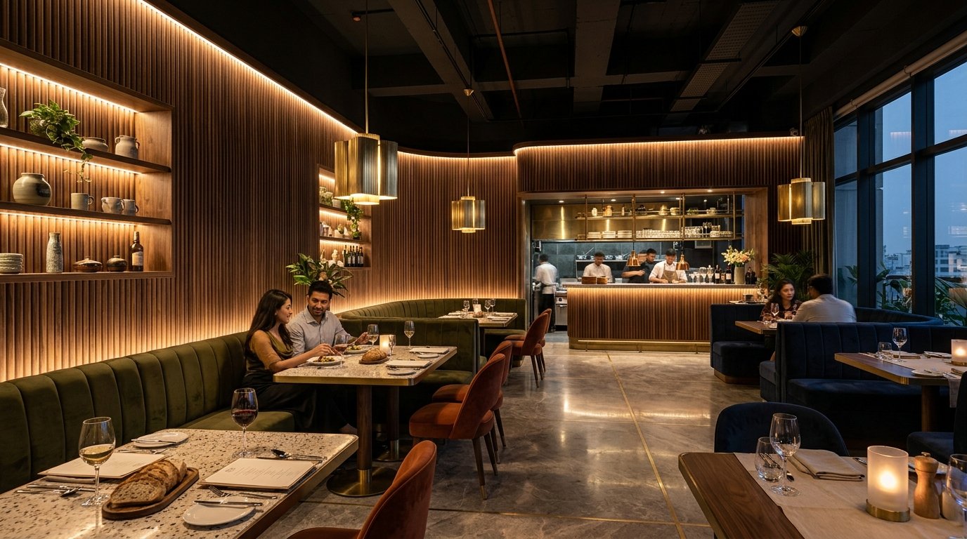 Restaurant & Café Interior - Champion Interior Design
